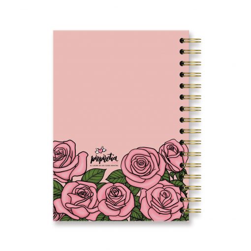 cuadernos rosas bonitos