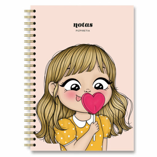Cuaderno "piruleta" (A4)