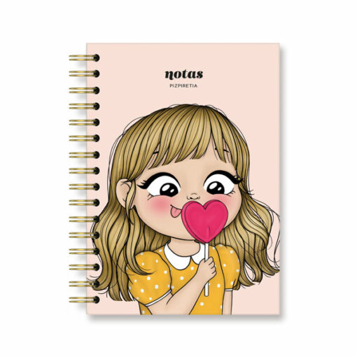 Cuaderno "piruleta" (A5)
